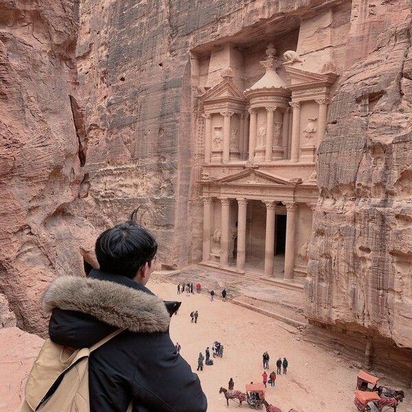 페트라 알 카즈네 / 요르단=이수현 기자