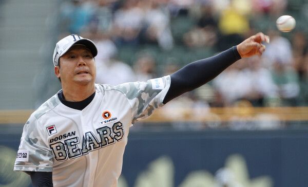 두산 베어스 투수 장원준. /연합뉴스