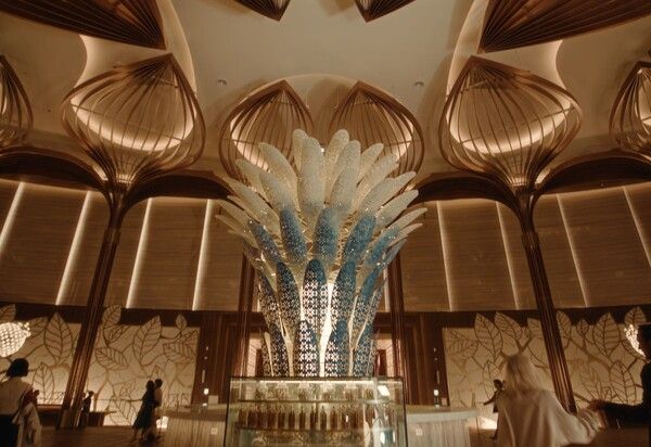 인스파이어 메인 로비 ‘호라이즌 라운지’. /모히건 인스파이어 제공