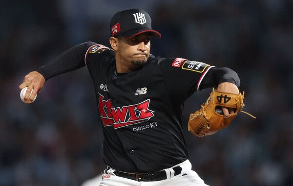 프로야구 KT 위즈 윌리엄 쿠에바스. /연합뉴스