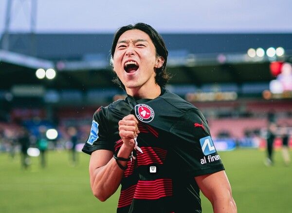 미트윌란 조규성. /구단 페이스북