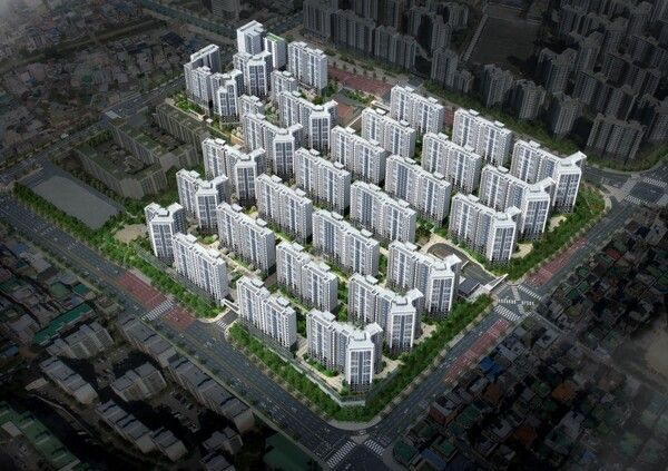 매교역 팰루시드 조감도. (사진=삼성물산 건설부문)