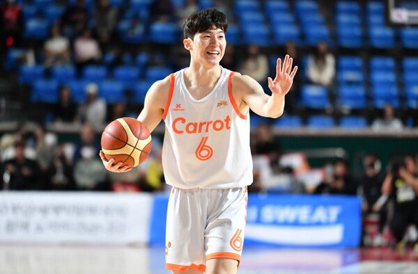 고양 캐롯 점퍼스의 이정현. /KBL 제공