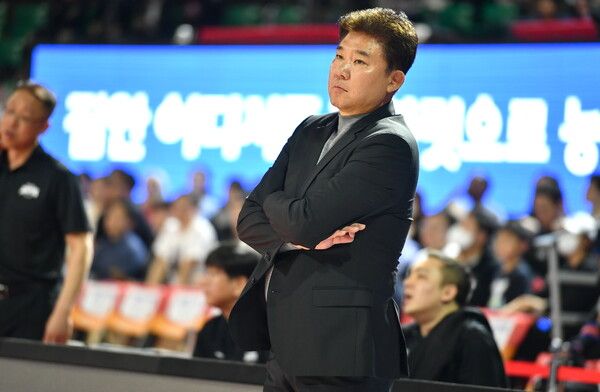 김승기 고양 캐롯 점퍼스 감독. /KBL 제공