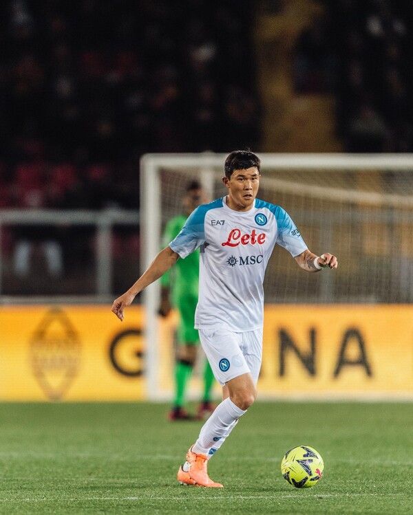 김민재. /나폴리 페이스북