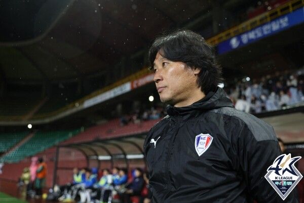 최성용 수원 삼성 감독대행. /한국프로축구연맹 제공