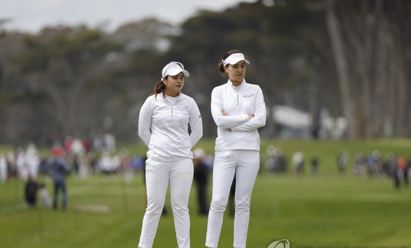 최혜진(왼쪽)과 전인지. /AFP 연합뉴스