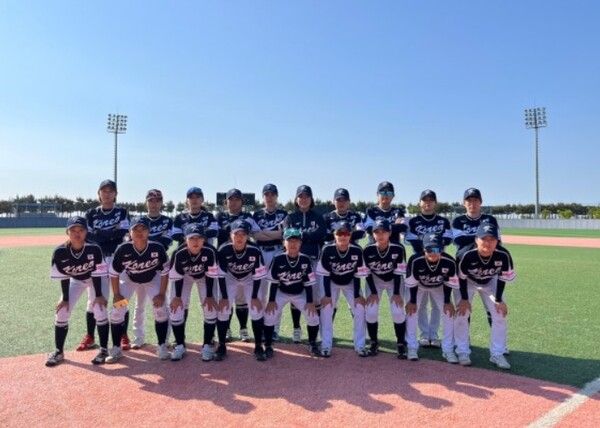 한국 여자야구 대표팀 모습. /한국여자야구연맹 제공
