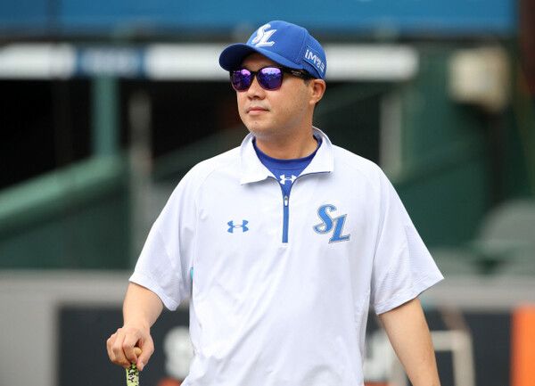 박진만 삼성 라이온즈 감독. /삼성 라이온즈 제공