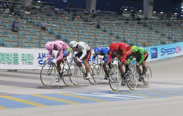 경륜 경주 모습. /국민체육진흥공단 제공