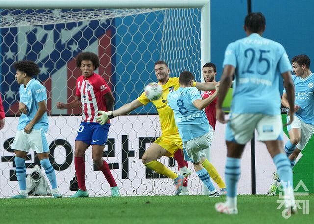아틀레티코 마드리드와 맨체스터 시티. /최대성 기자