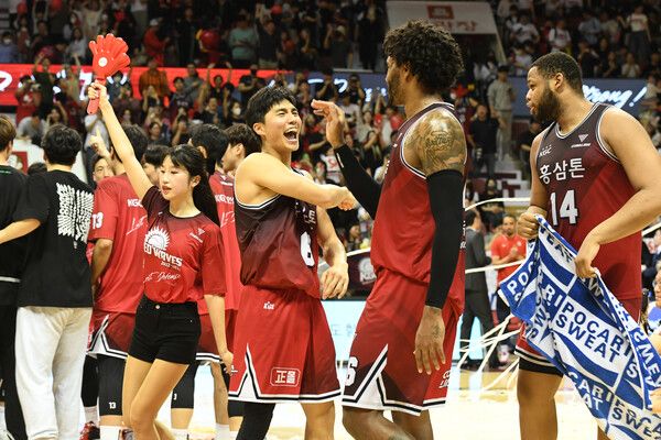 안양 KGC인삼공사 선수들. /KBL 제공