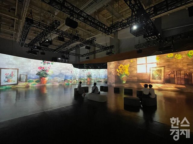 국립아시아문화전당 내 전시 모습. /강상헌 기자