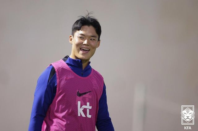 축구 대표팀 공격수 오현규. /KFA 제공