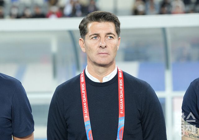 15일 오후 경기도 용인미르스타디움에서 2026 북중미 월드컵 아시아 3차 예선 B조 4차전 대한민국 VS 이라크 경기가 열리고 있다. 카사스 이라크 감독이 선수들을 지켜보고 있다. /용인=최대성 기자 dpdaesung@sporbiz.co.kr 2024.10.15.