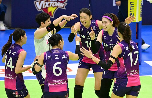 프로배구 V리그 여자부 흥국생명. /KOVO 제공