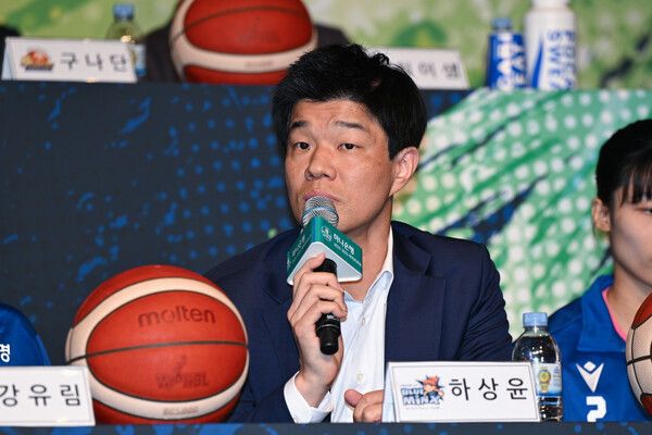 하상윤 용인 삼성생명 감독. /WKBL 제공