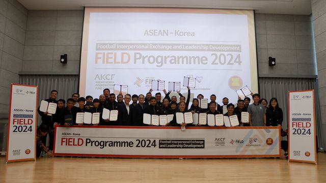 한-아세안 축구발전 위한 필드 프로그램. /축구사랑나눔재단 제공