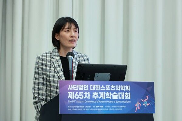 전주원 아산 우리은행 우리WON 코치. /대한스포츠의학회 제공