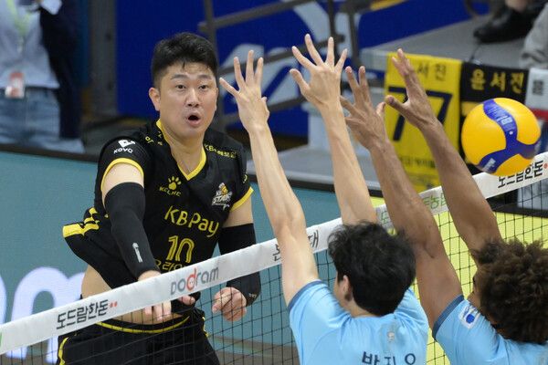 프로배구 V리그 남자부 KB손해보험 나경복. /KOVO 제공