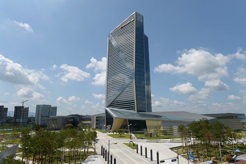 한전기술 김천 본사 전경. /한국전력기술 제공