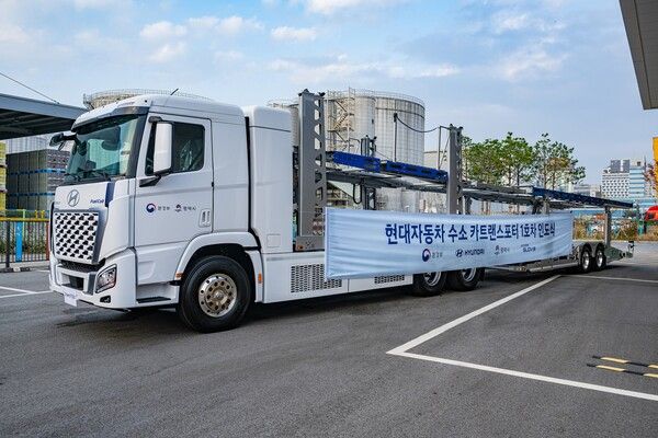 엑시언트&nbsp;수소전기트럭&nbsp;카트랜스포터/&nbsp;현대자동차