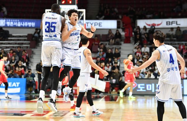 올 시즌 개막 후 공동 2위에 오른 대구 한국가스공사 페가수스. /KBL 제공
