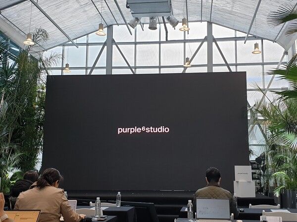 &nbsp;퍼플식스 스튜디오 론칭 기자 간담회 / 사진=이현령 기자