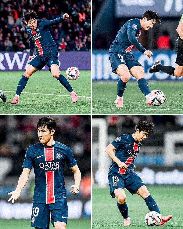 이강인. /PSG 페이스북