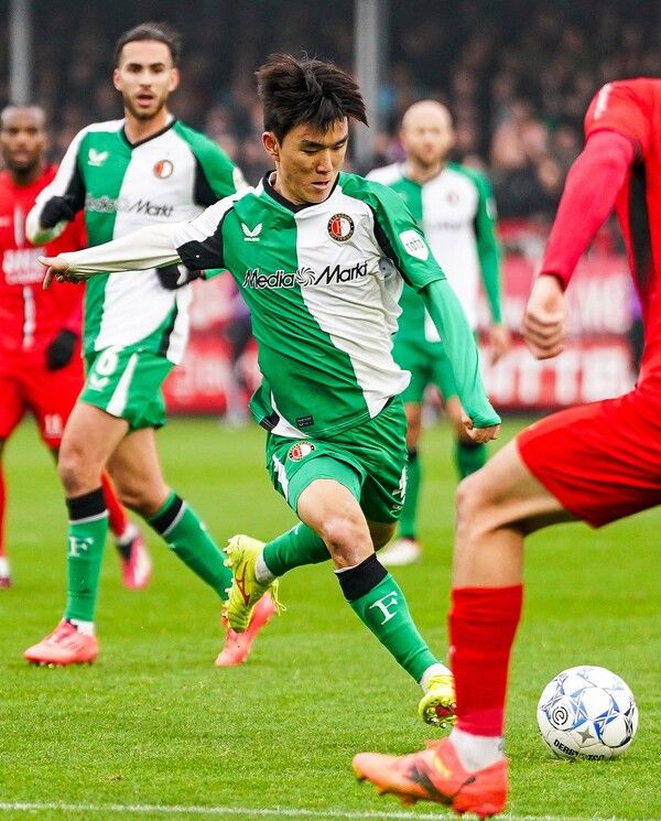 네덜렌드 에레디비시 페예노르트 황인범. /페예노르트 SNS