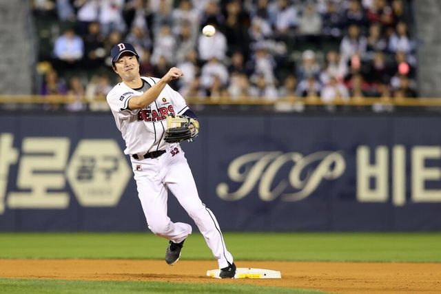 은퇴를 선언한 프로야구 두산 베어스 유격수 김재호. /두산 제공