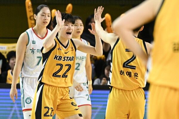 KB 이혜주. /WKBL 제공