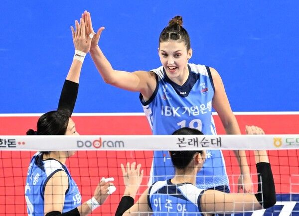 IBK기업은행 외국인 선수 빅토리아. /KOVO 제공