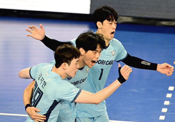 프로배구 V리그 남자부 우리카드. /KOVO 제공