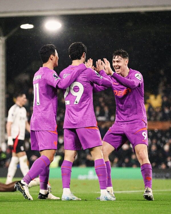 황희찬이 풀럼전을 통해 부상 복귀를 알렸다. /울버햄프턴 페이스북