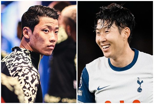 울버햄프턴 황희찬(왼쪽)과 토트넘 손흥민. /각 구단 페이스북