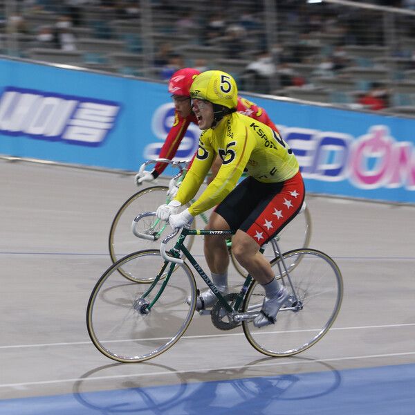 전원규는 올해 경륜 양대산맥 임채빈, 정종진을 모두 꺾으며 특급 활약을 펼치고 있다. /국민체육진흥공단 제공