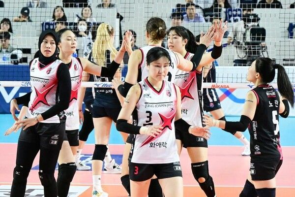 정관장 선수들의 모습. /KOVO 제공