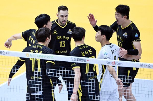 프로배구 V리그 남자부 KB손해보험. /KOVO 제공