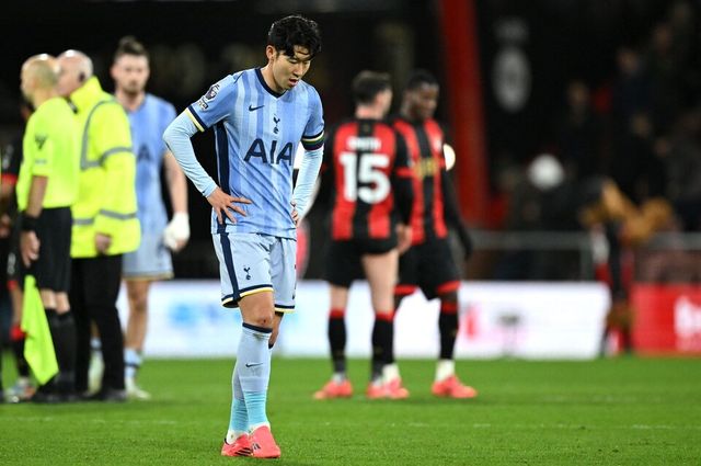 올 시즌 첫 리그 교체 출전한 손흥민. /연합뉴스