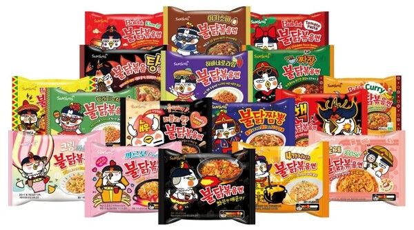 불닭볶음면./삼양식품 제공.