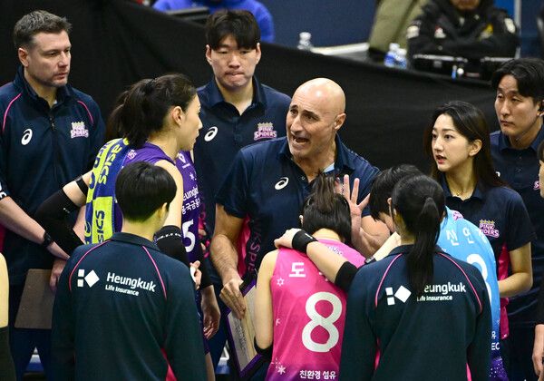 마르첼로 아본단자 흥국생명 감독. /KOVO 제공