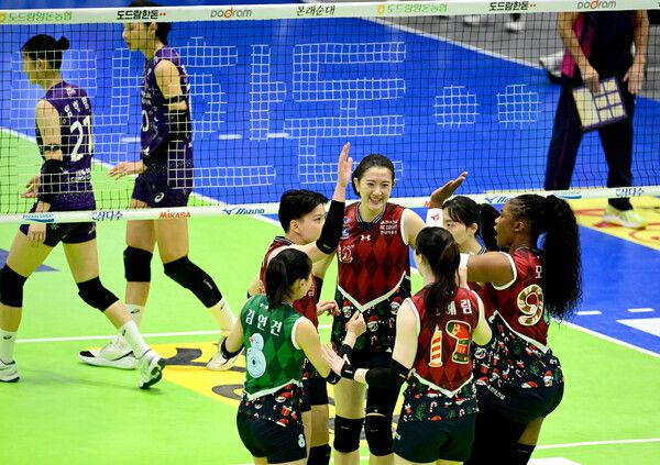 프로배구 V리그 여자부 현대건설. /KOVO 제공