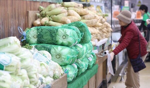 서울의 한 대형마트 식품코너 전경.&nbsp;/ 연합뉴스 제공