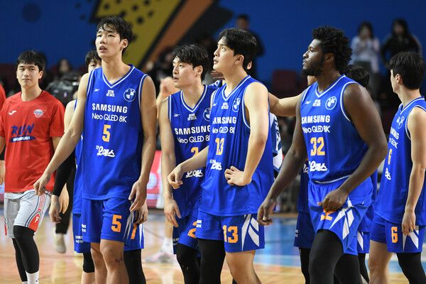 프로농구 서울 삼성 썬더스. /KBL 제공