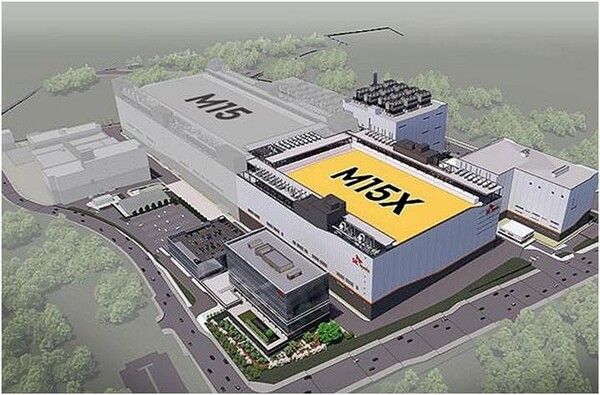 SK하이닉스 신규 팹 M15X 건설 조감도./SK하이닉스