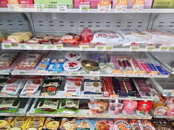 편의점 매대 / 사진=이현령 기자