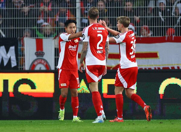 독일 분데스리가 우니온 베를린 정우영(왼쪽). /연합뉴스