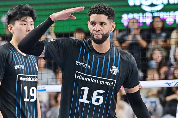 현대캐피탈 레오(오른쪽). /KOVO 제공