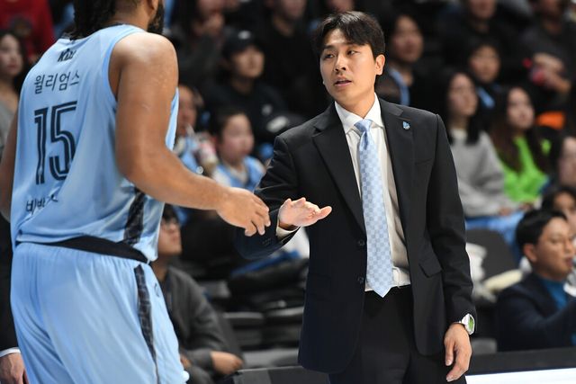 8연패에 빠진 고양 소노 스카이거너스. /KBL 제공